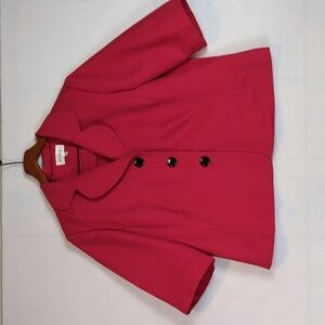Studio 1 Vibrant Pink Boxy Coquette Blazer 18W‎